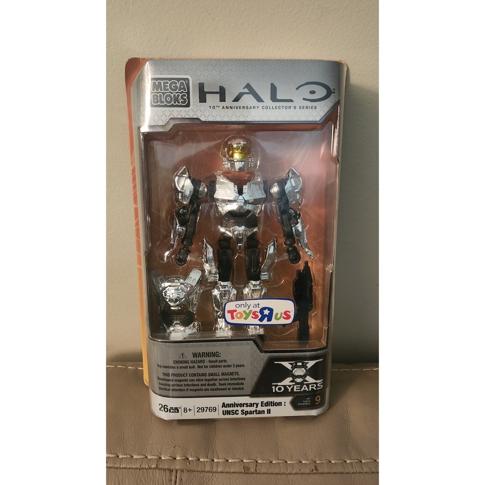 Mega Bloks Halo 29769 10th Anniversary Edition UNSC SPARTAN II In Box